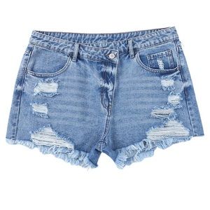 Kaylani High Rise Denim Shorts - NWTs